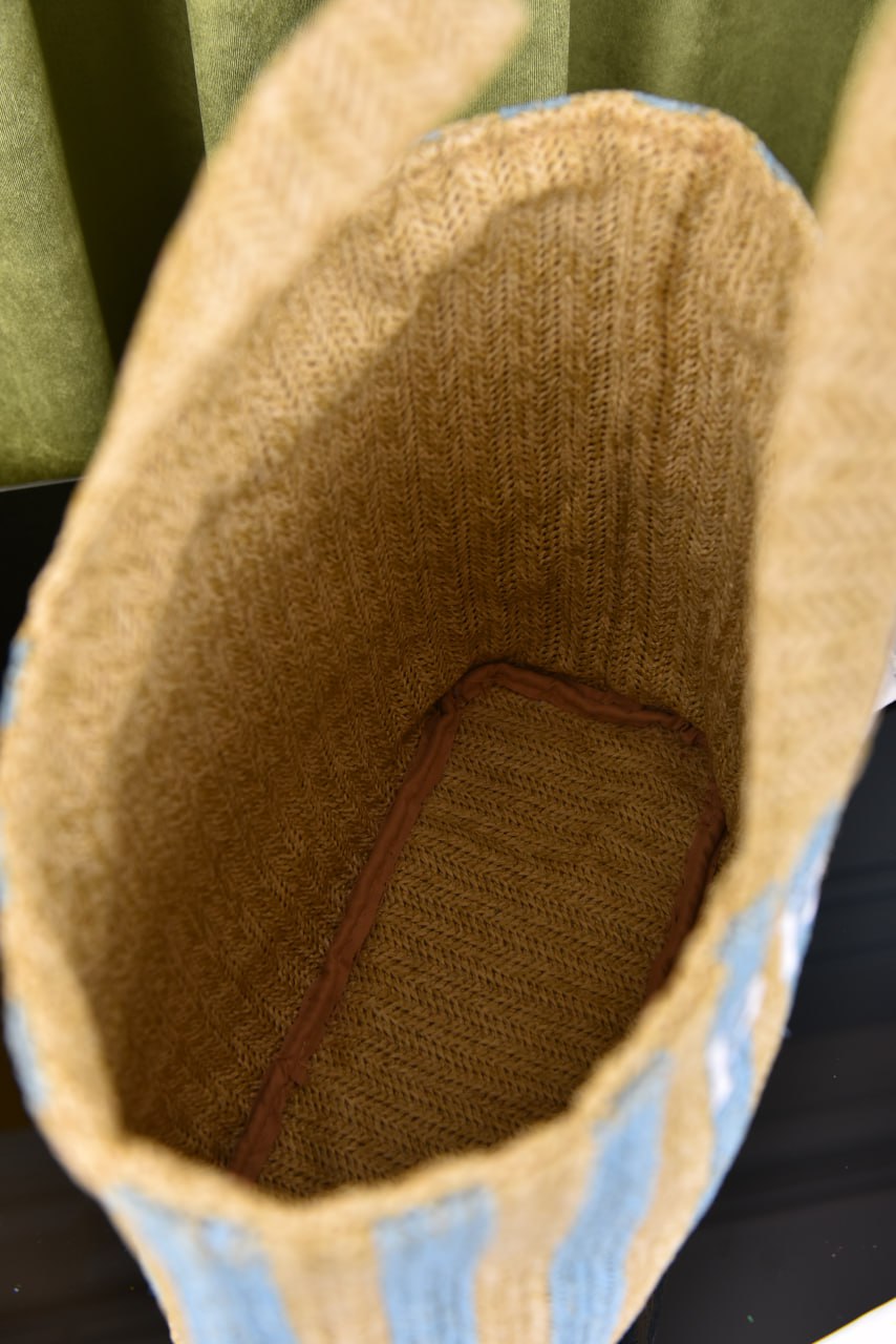 برادا (5 ألوان) - Prada Rafia Tote Bag