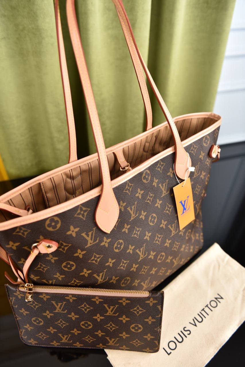 لوي فيتون نيفرفل ميديوم (6 ألوان) - Louis Vuitton Neverfull MM