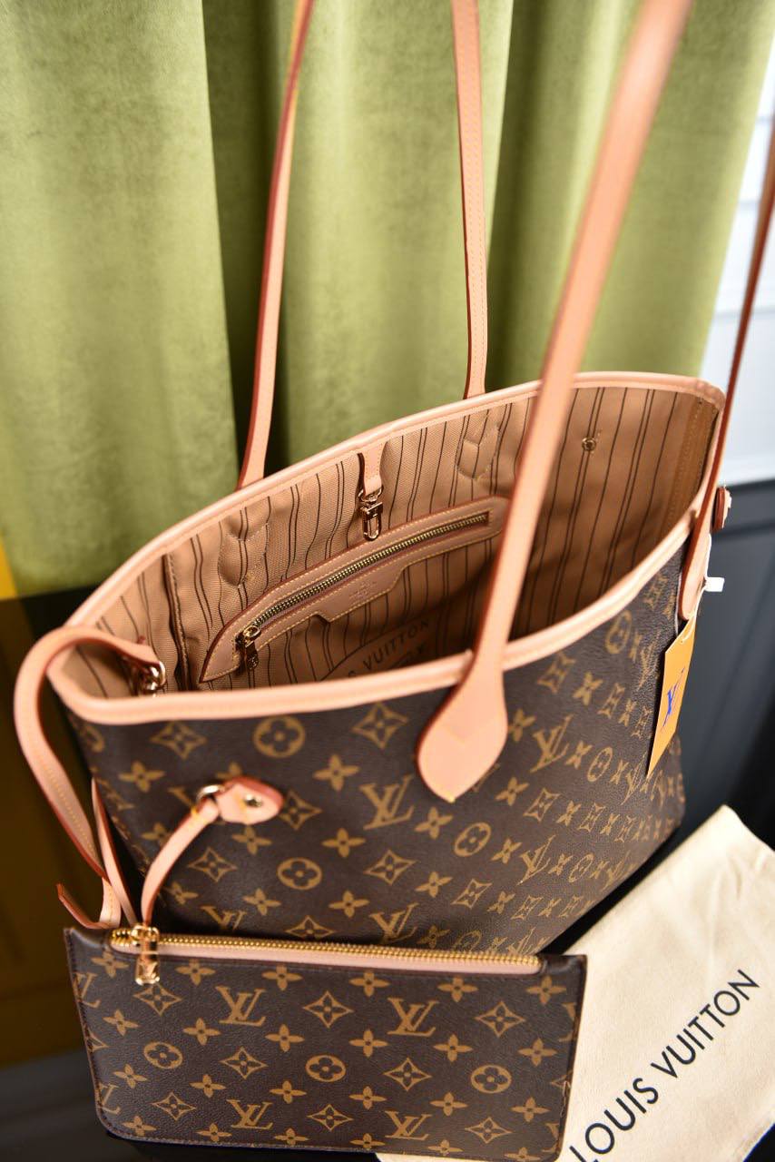 لوي فيتون نيفرفل ميديوم (6 ألوان) - Louis Vuitton Neverfull MM