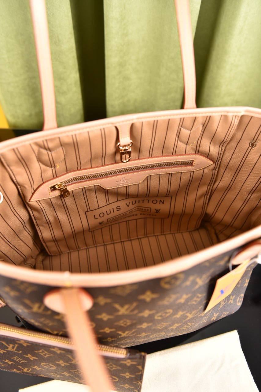 لوي فيتون نيفرفل ميديوم (6 ألوان) - Louis Vuitton Neverfull MM