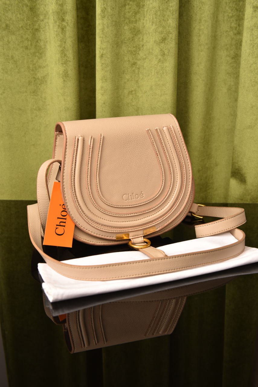 كلوي (11 لون) - Chloe Marcie Small Saddle Bag