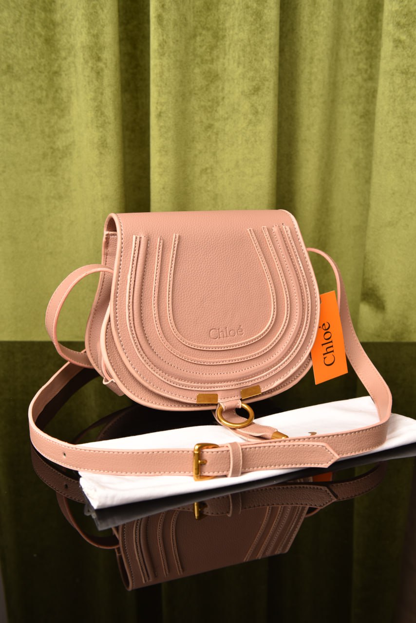 كلوي (11 لون) - Chloe Marcie Small Saddle Bag