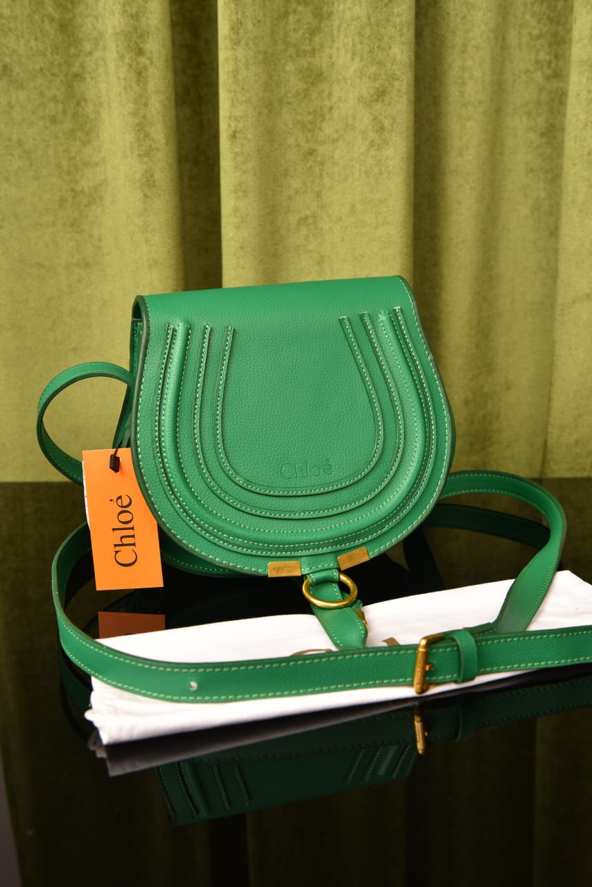 كلوي (11 لون) - Chloe Marcie Small Saddle Bag