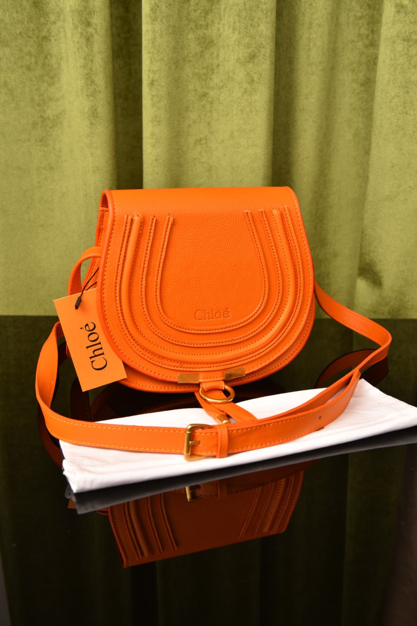 كلوي (11 لون) - Chloe Marcie Small Saddle Bag