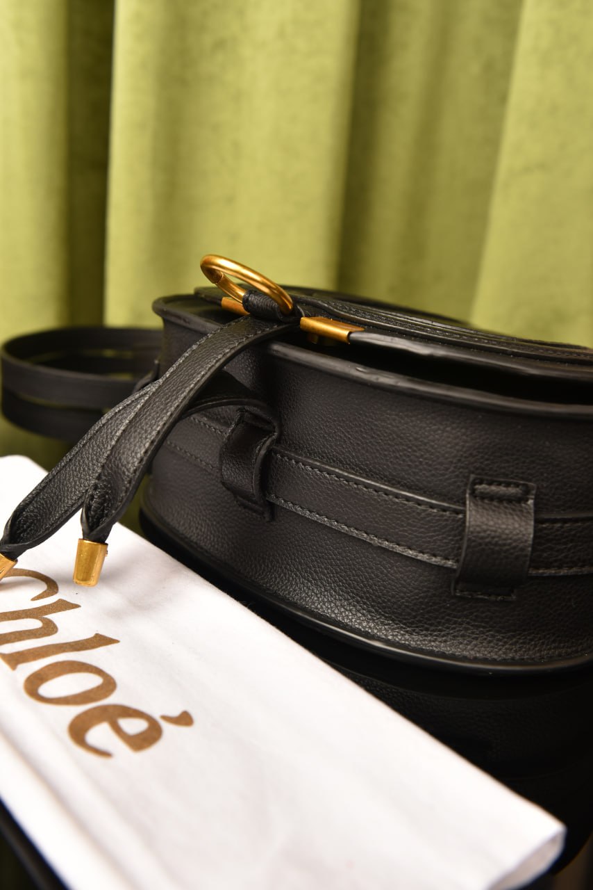 كلوي (11 لون) - Chloe Marcie Small Saddle Bag