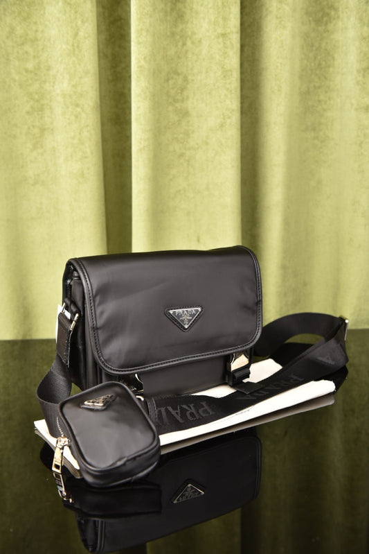 برادا (7 ألوان) - Prada Nylon And Saffiano Lether Bag