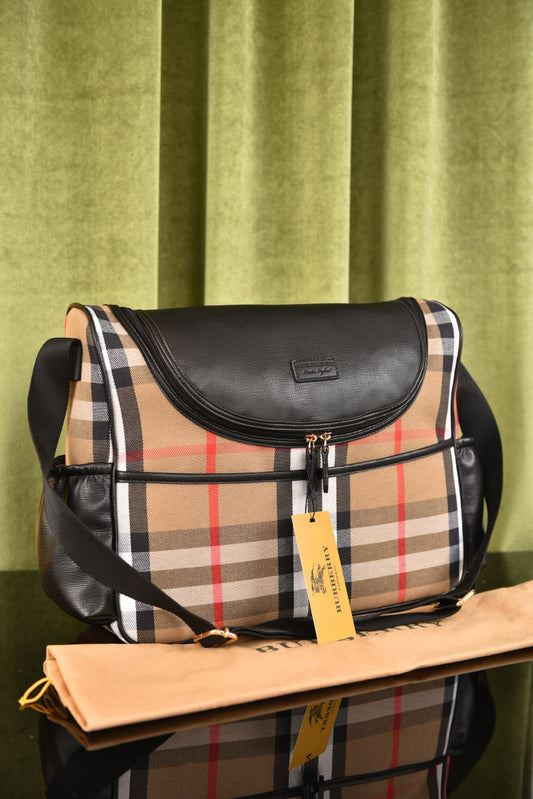 بيربري لمستلزمات الأطفال (5 ألوان) - Burberry Diaper Bag
